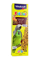Vitakraft Bird Kräcker papagáj africký medová palica 2ks zľava 10%