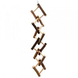 Bird Jewel hračka drevená rebrík prepletaný 14 x 55 cm