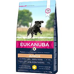 Eukanuba granuly junior large 3 kg